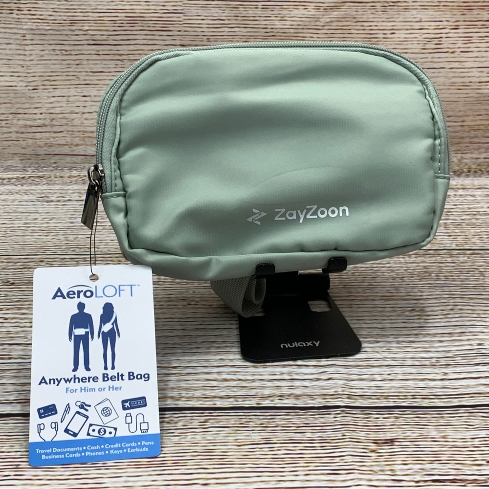 AeroLoft "ZayZoon" Belt Bag Travel Pouch Crossbody Anywhere Bag‎ NEW